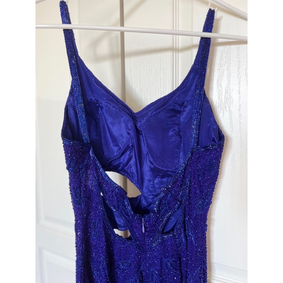 Beaded Cutout Formal Dress - Picture 5 of 7